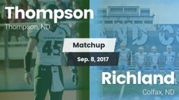 Matchup: Thompson vs. Richland  2017