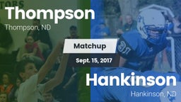 Matchup: Thompson vs. Hankinson  2017