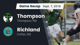 Recap: Thompson  vs. Richland  2018