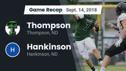 Recap: Thompson  vs. Hankinson  2018