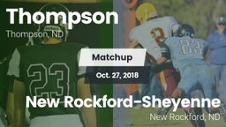 Matchup: Thompson vs. New Rockford-Sheyenne  2018