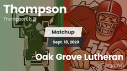 Matchup: Thompson vs. Oak Grove Lutheran  2020