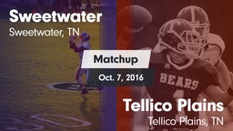 Matchup: Sweetwater vs. Tellico Plains  2016