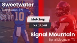 Matchup: Sweetwater vs. Signal Mountain  2017