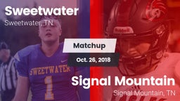 Matchup: Sweetwater vs. Signal Mountain  2018