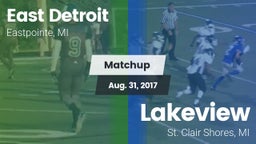 Matchup: East Detroit High vs. Lakeview  2017