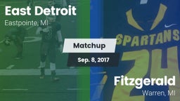 Matchup: East Detroit High vs. Fitzgerald  2017