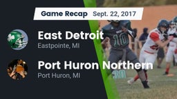 Recap: East Detroit  vs. Port Huron Northern  2017