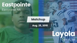 Matchup: East Detroit High vs. Loyola  2018