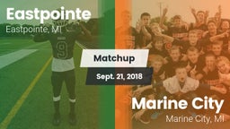Matchup: East Detroit High vs. Marine City  2018