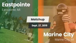 Matchup: Eastpointe vs. Marine City  2019