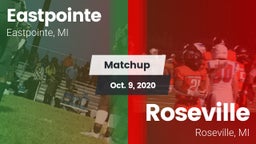 Matchup: Eastpointe vs. Roseville  2020