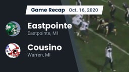 Recap: Eastpointe  vs. Cousino  2020