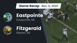 Recap: Eastpointe  vs. Fitzgerald  2020