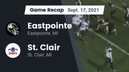 Recap: Eastpointe  vs. St. Clair  2021