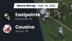 Recap: Eastpointe  vs. Cousino  2022