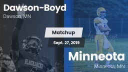 Matchup: Dawson-Boyd vs. Minneota  2019