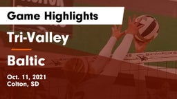 Tri-Valley  vs Baltic  Game Highlights - Oct. 11, 2021