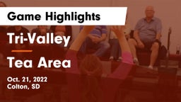 Tri-Valley  vs Tea Area  Game Highlights - Oct. 21, 2022