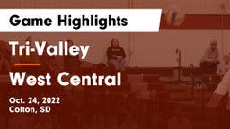 Tri-Valley  vs West Central  Game Highlights - Oct. 24, 2022