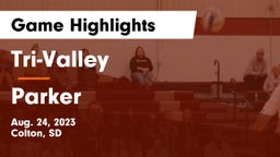 Tri-Valley  vs Parker  Game Highlights - Aug. 24, 2023
