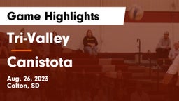 Tri-Valley  vs Canistota  Game Highlights - Aug. 26, 2023