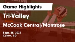 Tri-Valley  vs McCook Central/Montrose  Game Highlights - Sept. 28, 2023