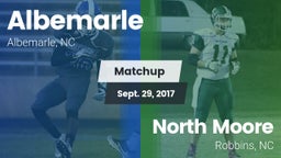 Matchup: Albemarle vs. North Moore  2017