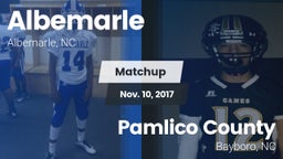 Matchup: Albemarle vs. Pamlico County  2017
