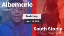Matchup: Albemarle vs. South Stanly  2018