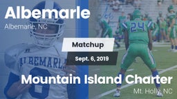 Matchup: Albemarle vs. Mountain Island Charter  2019