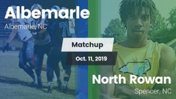 Matchup: Albemarle vs. North Rowan  2019