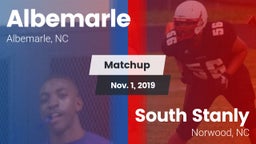 Matchup: Albemarle vs. South Stanly  2019