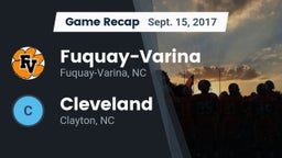 Recap: Fuquay-Varina  vs. Cleveland  2017