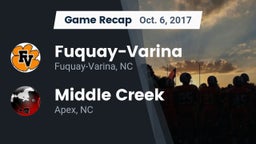 Recap: Fuquay-Varina  vs. Middle Creek  2017