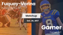 Matchup: Fuquay-Varina vs. Garner  2017