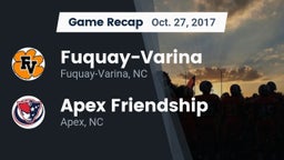 Recap: Fuquay-Varina  vs. Apex Friendship  2017