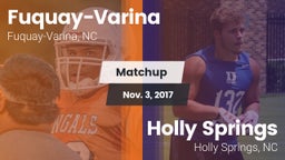 Matchup: Fuquay-Varina vs. Holly Springs  2017