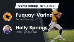Recap: Fuquay-Varina  vs. Holly Springs  2017