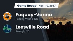 Recap: Fuquay-Varina  vs. Leesville Road  2017
