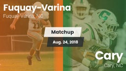Matchup: Fuquay-Varina vs. Cary  2018