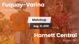 Matchup: Fuquay-Varina vs. Harnett Central  2018