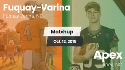 Matchup: Fuquay-Varina vs. Apex  2018