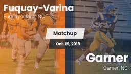 Matchup: Fuquay-Varina vs. Garner  2018