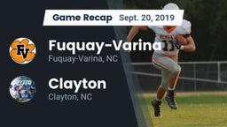 Recap: Fuquay-Varina  vs. Clayton  2019