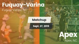 Matchup: Fuquay-Varina vs. Apex  2019