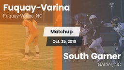 Matchup: Fuquay-Varina vs. South Garner  2019
