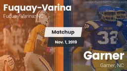 Matchup: Fuquay-Varina vs. Garner  2019
