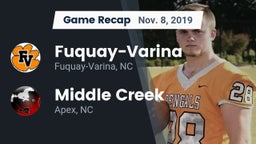 Recap: Fuquay-Varina  vs. Middle Creek  2019