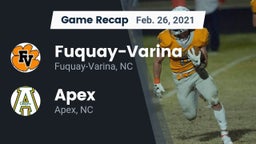 Recap: Fuquay-Varina  vs. Apex  2021